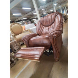 FAUTEUIL RELAX MANUEL BOIS DE ROSE