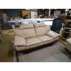 SALON 3/2 CUIR EN L’ETAT 