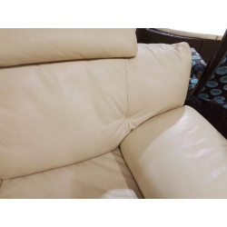 SALON 3/2 CUIR EN L’ETAT 