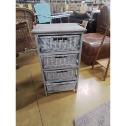 ETAGERE A PANIER OSIER H75