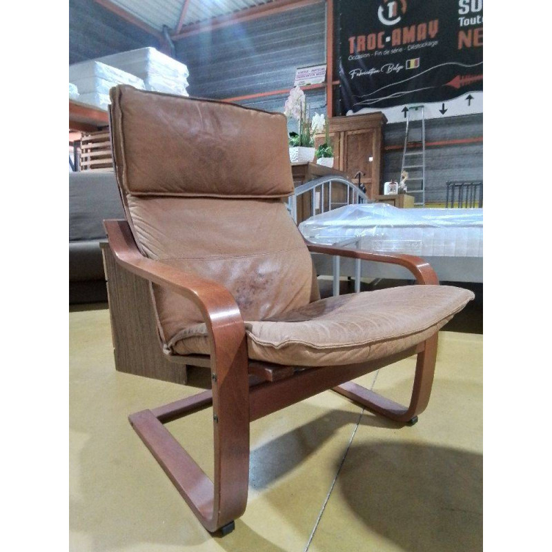 FAUTEUIL CUIR EN L’ETAT 