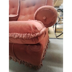 CANAPE 3 PLACES TISSU