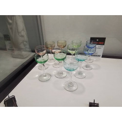 LOT DE 12 VERRES