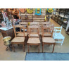 CHAISES BOIS
