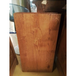 TABLE CHENE + 2 ALLONGES 49 CM