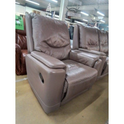 SALON CUIR 3+1 / 1 RELAX MANUEL 