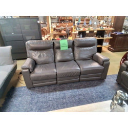 SALON CUIR 3/2 RELAX ELECTRIQUES 