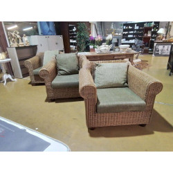 FAUTEUIL EN ROTIN 