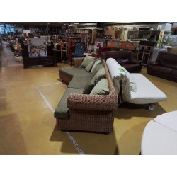 SALON D’ANGLE EN ROTIN 