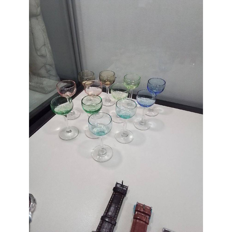 LOT DE 12 VERRES