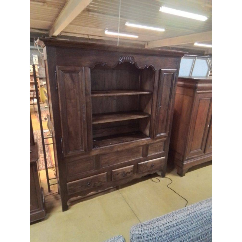 MEUBLES 2PORTES 3 TIROIRS CHENE MASSIF 