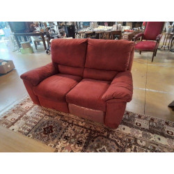 CANAPE 2 PLACES 1X RELAX MANUEL 