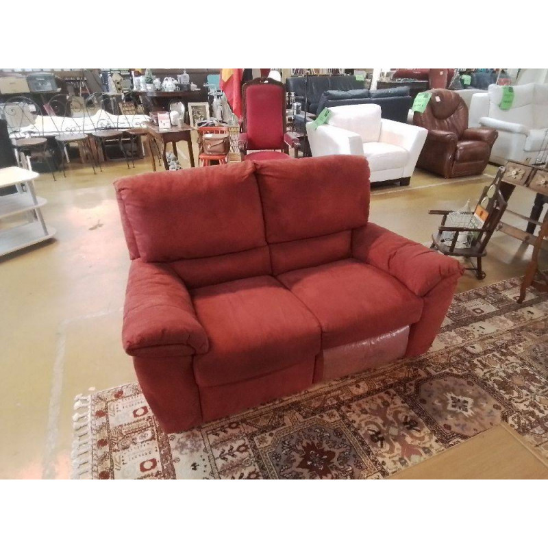 CANAPE 2 PLACES 1X RELAX MANUEL 