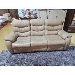 SALON 3/1/1 CUIR AVEC 2 RELAX ELECTRIQUES 