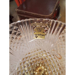 BOLS EN CRISTAL ET OR FIN