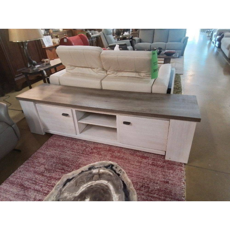 MEUBLE TELE 2 PORTES 