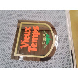 PLAQUE MIROIR VIEUX TEMP