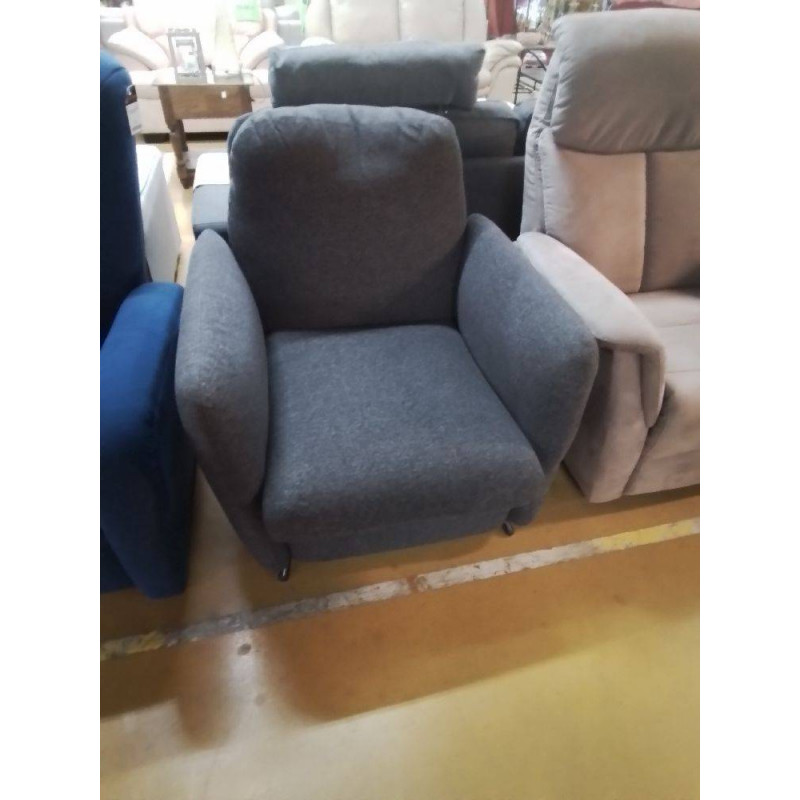 RELAX MANUEL TISSU GRIS 