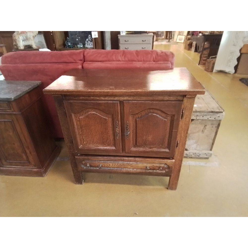 PETIT MEUBLE D’APPOINT 2PORTES 1 TIROIR