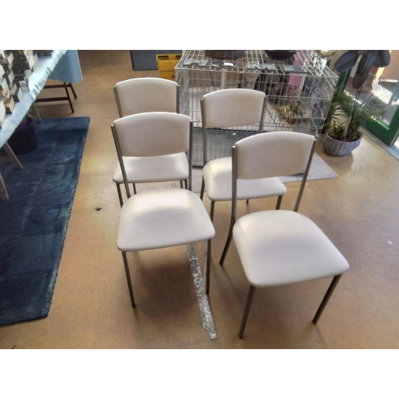 LOT DE 4 CHAISE DE CUISINE 