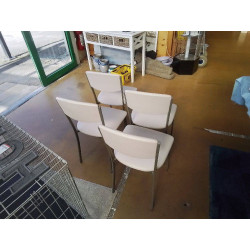 LOT DE 4 CHAISE DE CUISINE 