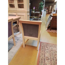 LOT DE 8 CHAISES FABRICATION BELGE 