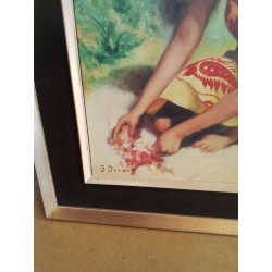 PEINTURE SIGNE EN L’ETAT 