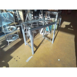 MEUBLE TELE EN VERRE 