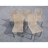 LOT DE 6 CHAISE