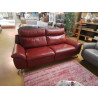 CANAPE 3 PLACES NATUZZI RELAX ELECTRIQUES CUIR 