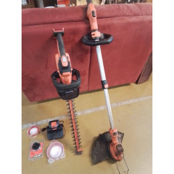 LOT DE 2 MACHINES BLACK ET DECKER 