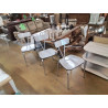 CHAISES FORMICA ACCOUDOIR 