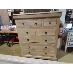COMMODE CHENE MASSIF 8...