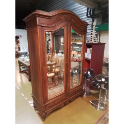 ARMOIRE 2 PORTES MIROIR 