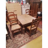LOT DE 6 CHAISES 