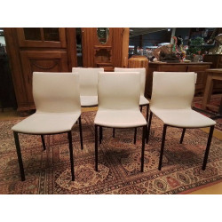 CHAISES LOT DE 5