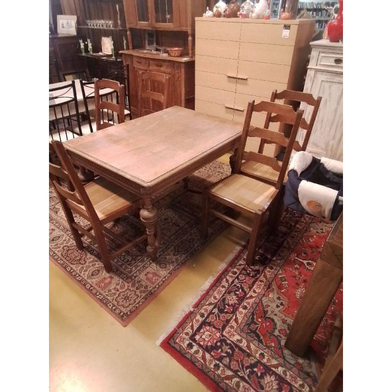 LOT DE 6 CHAISES 