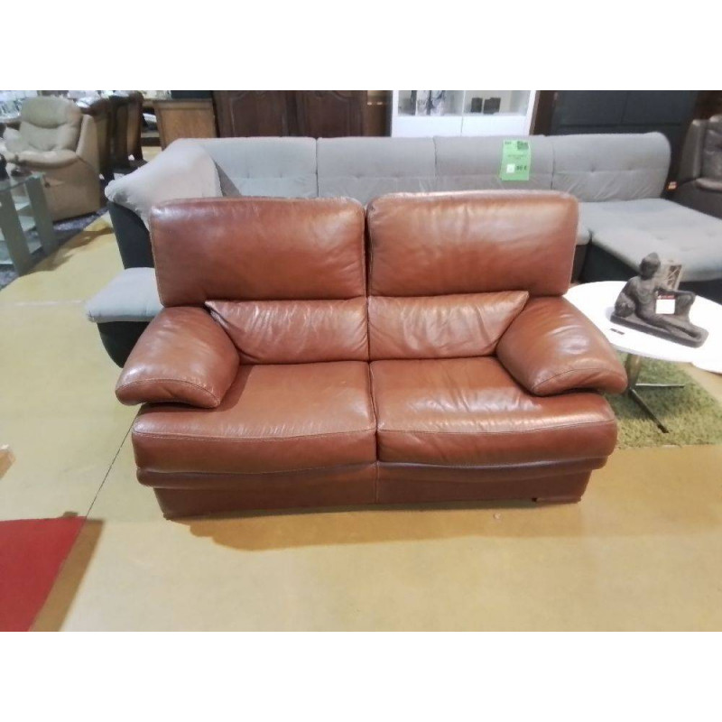 CANAPE CUIR  2 PLACES 