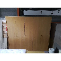 ARMOIRE 5 PORTES CHENE CLAIRE 