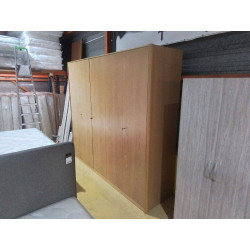 ARMOIRE 5 PORTES CHENE CLAIRE 