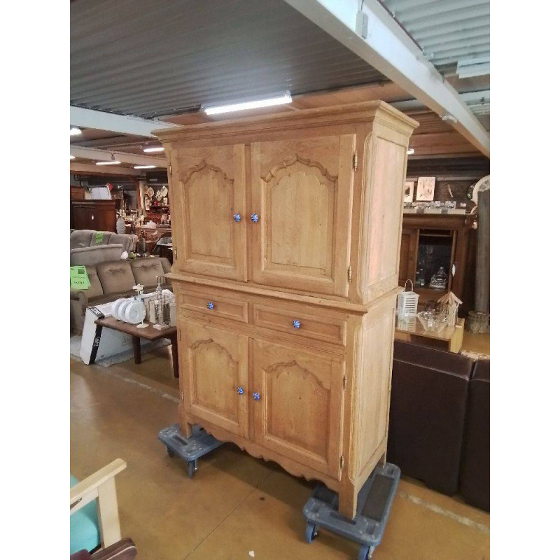 MEUBLES 2 CORPS CHENE MASSIF AEROGOMME 