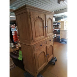 MEUBLES 2 CORPS CHENE MASSIF AEROGOMME 