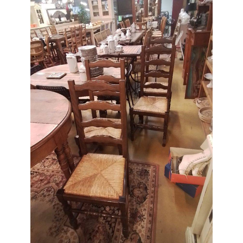 LOT DE 4 CHAISES 