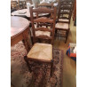LOT DE 4 CHAISES 