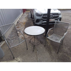 ENSEMBLE DE JARDIN TABLE+2...