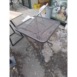 TABLE BISTROT METAL 60X60