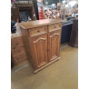 PETIT MEUBLE CHENE 2PORTES 2 TIROIRS 