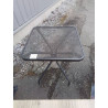 TABLE BISTROT METAL 60X60