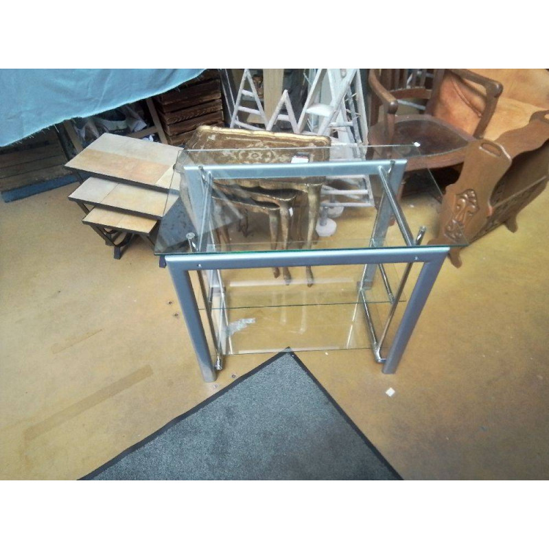 MEUBLE TV VERRE 