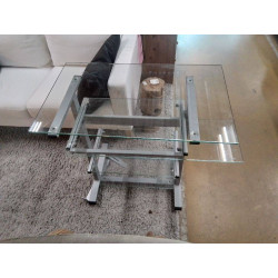 BUREAU EN VERRE 